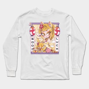 Lucky Cat Long Sleeve T-Shirt